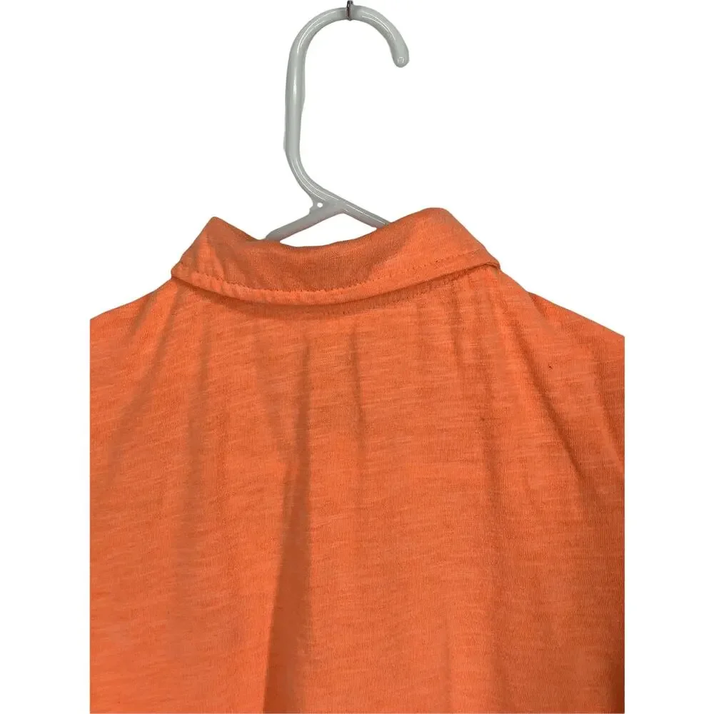 Wonder Nation Boys' Orange Short Sleeve Polo Shirt Kids Youth Size Medium 8